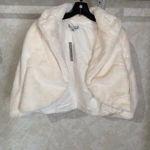 Size M faux fur jacket